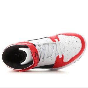NWOT Kids Puma Rebound Layup SL V High Top Shoes